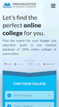 Mobile Screenshot of onlinecolleges.org