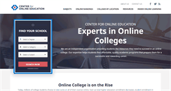 Desktop Screenshot of onlinecolleges.net