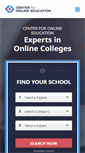 Mobile Screenshot of onlinecolleges.net